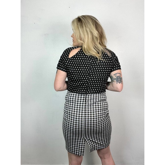 Greylin Stars and Checkered Dress size L - Picture 3 of 9